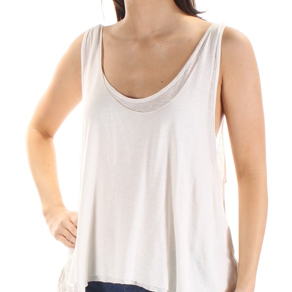 Free People Tops - Free People Karmen Layered-Look Tank Top
